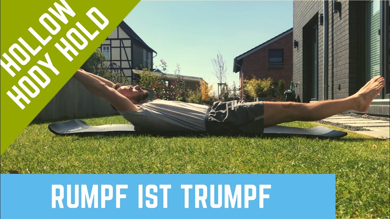 Hollow Body Hold - isometrische Rumpf-, Core- und Ganzkörperübung