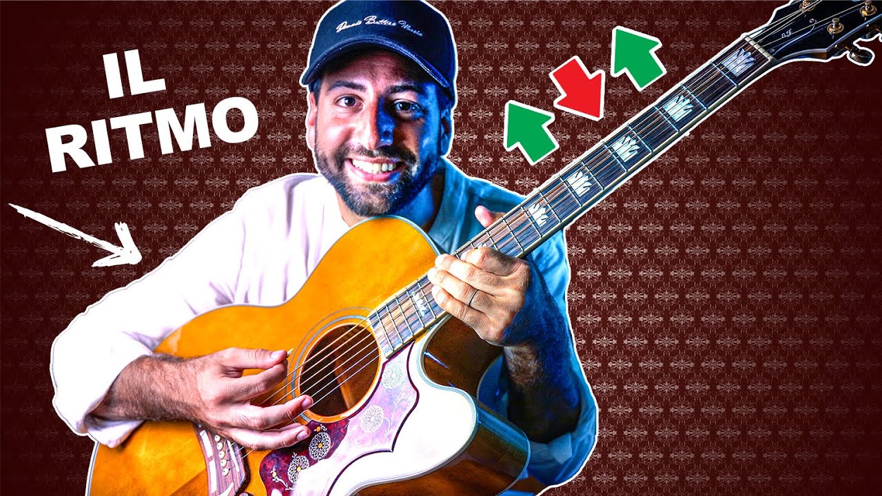 IL RITMO ALLA CHITARRA PER SUONARE QUALSIASI CANZONE 🎸