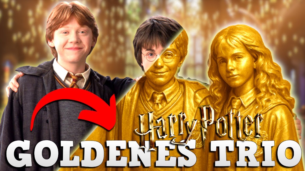 DARUM heißen Harry, Ron und Hermine das GOLDENE TRIO 🙌