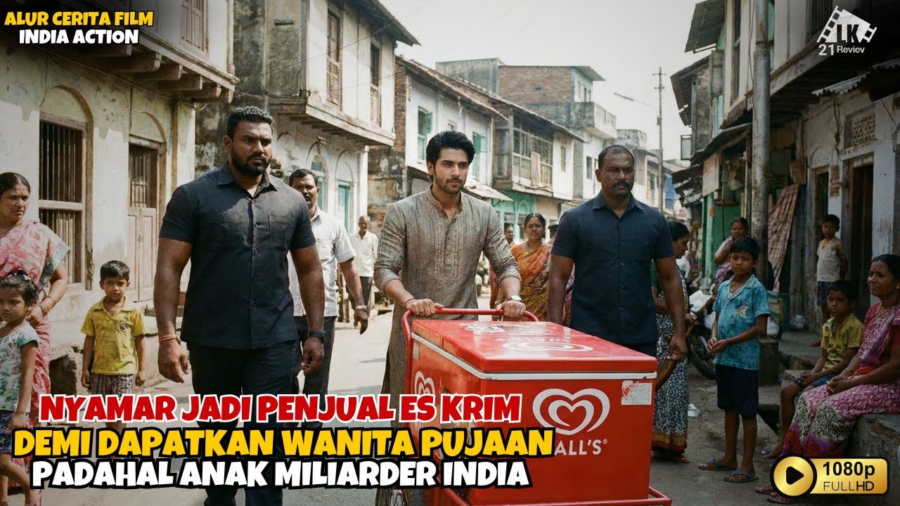 NYAMAR JADI PENJUAL ES KRIM DEMI DAPATKAN WANITA PUJAAN || ALUR CERITA FILM INDIA ACTION