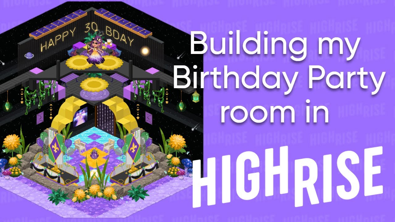 HighRise Mobile Metaverse Speed Build- building tips and tricks!