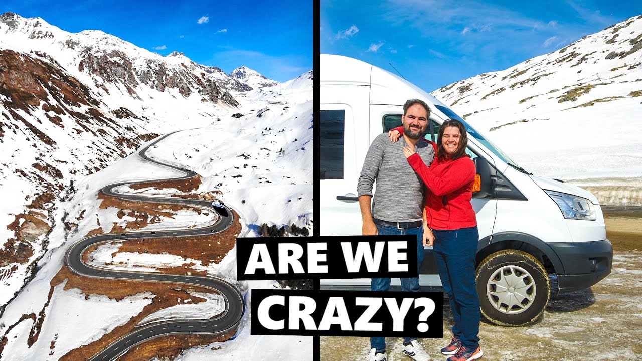 Road Trip To Switzerland's HIGHEST Mountain Pass (Van Life Europe)
