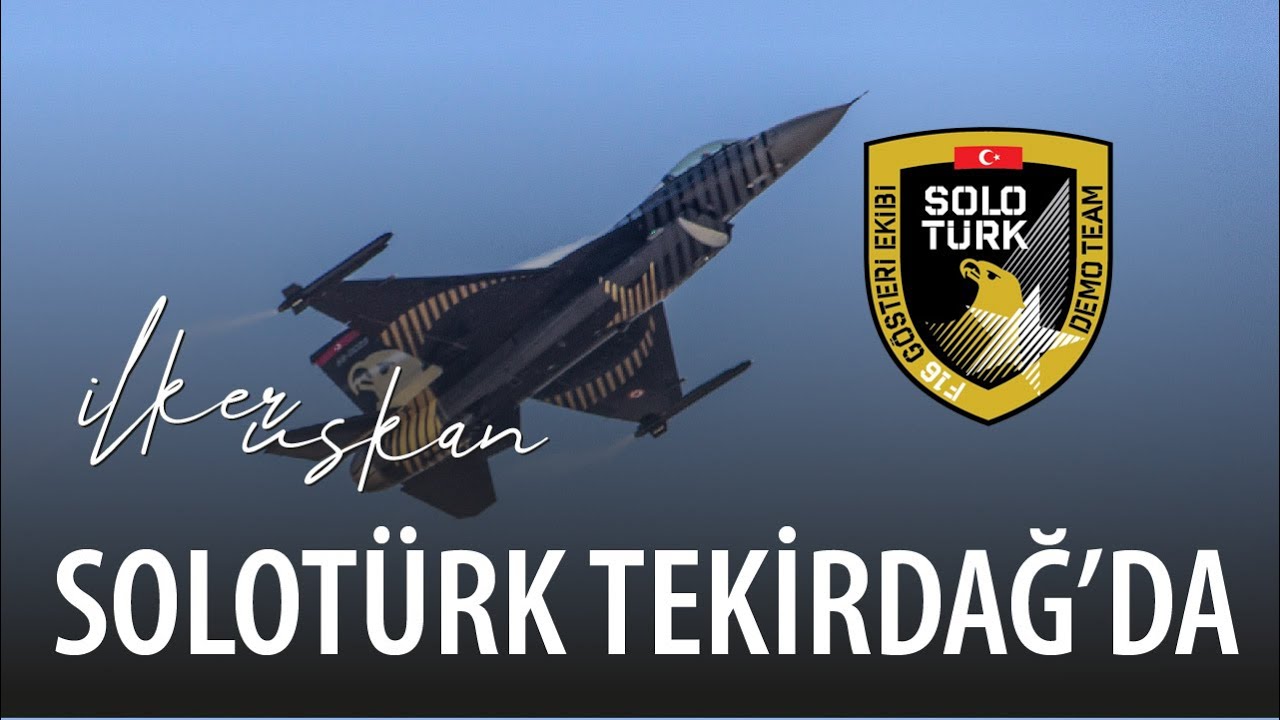 Solotürk'ün Tekirdağ Çorlu'dan ayrılışı