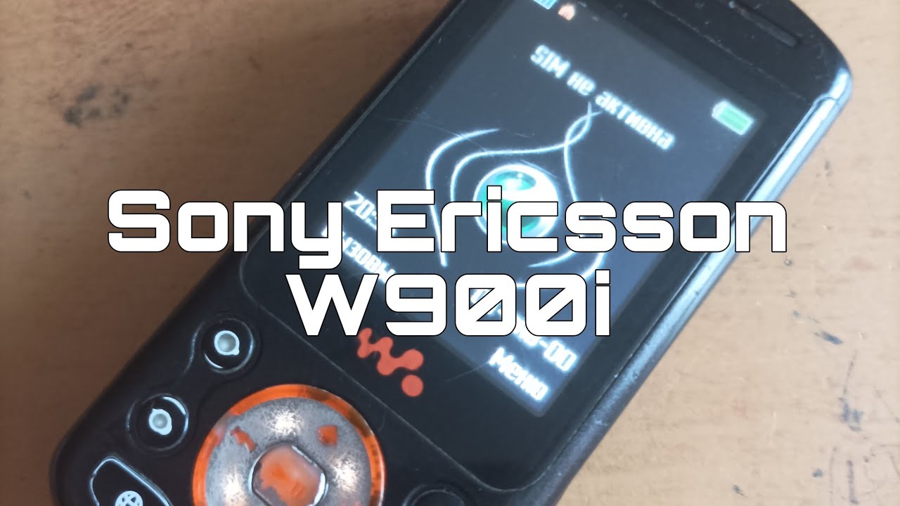 Обзор про Sony Ericsson W900i