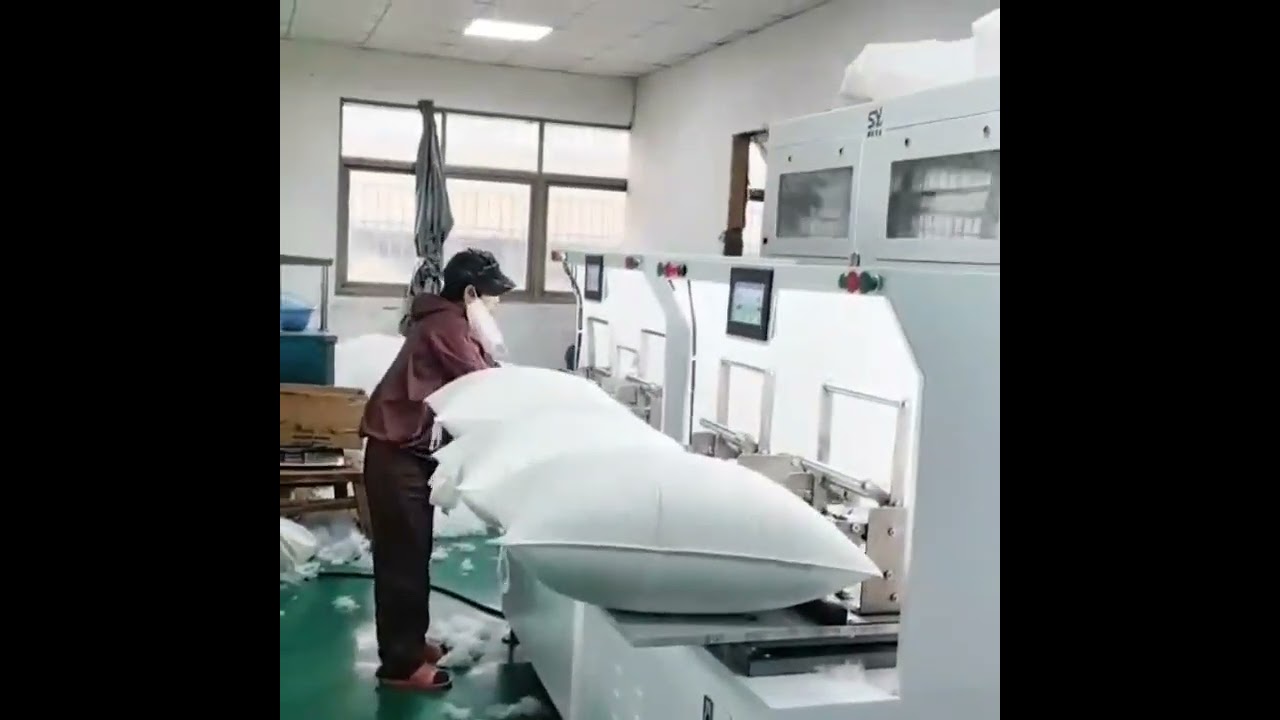 Automatic Pillow Filling Machine
