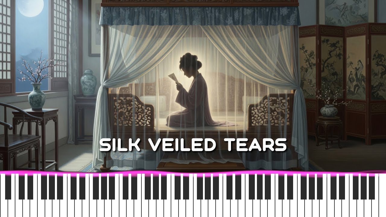 Silk Veiled Tears - MIDI Visualization