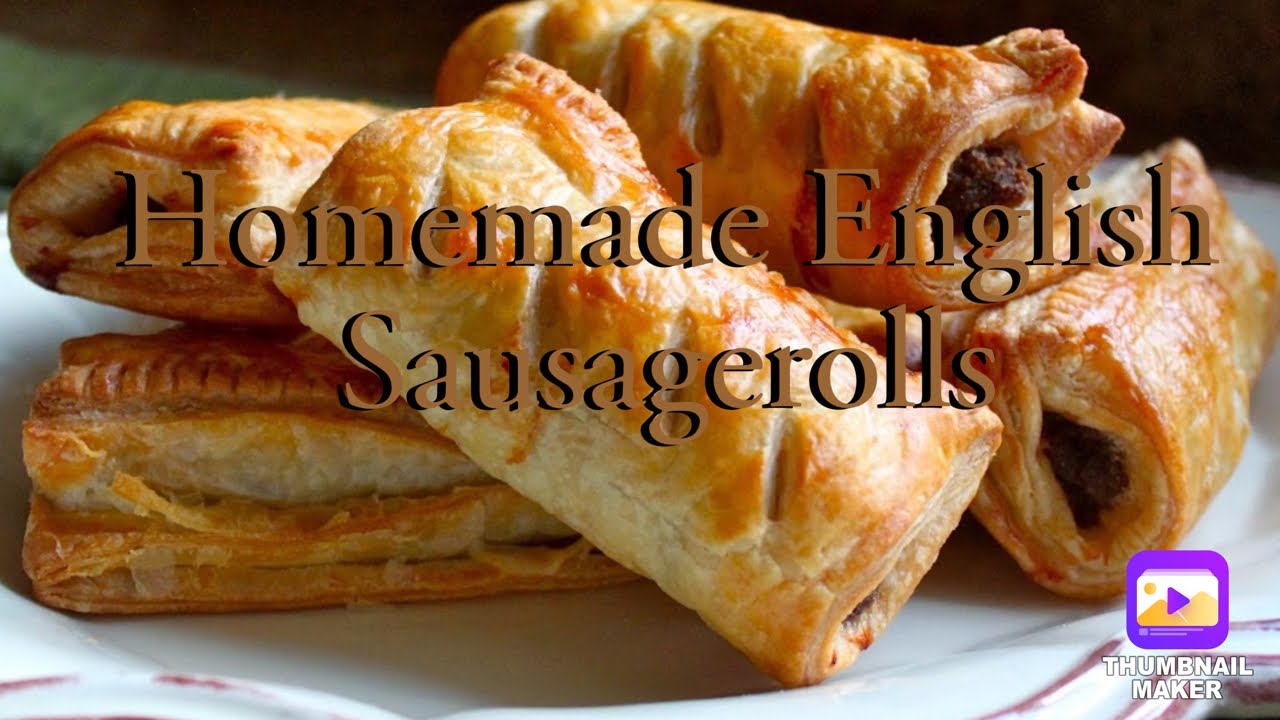 The best homemade English sausage rolls.