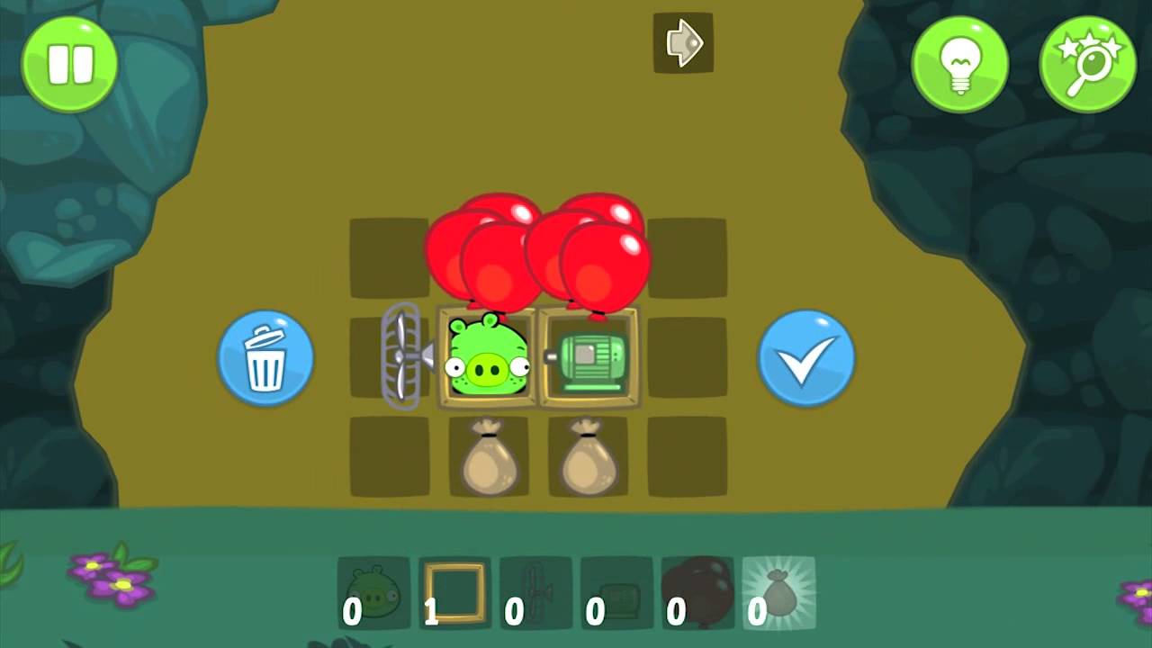 Let's Play Bad Piggies Part 12 - FREAKING HELICOPTERS!!!