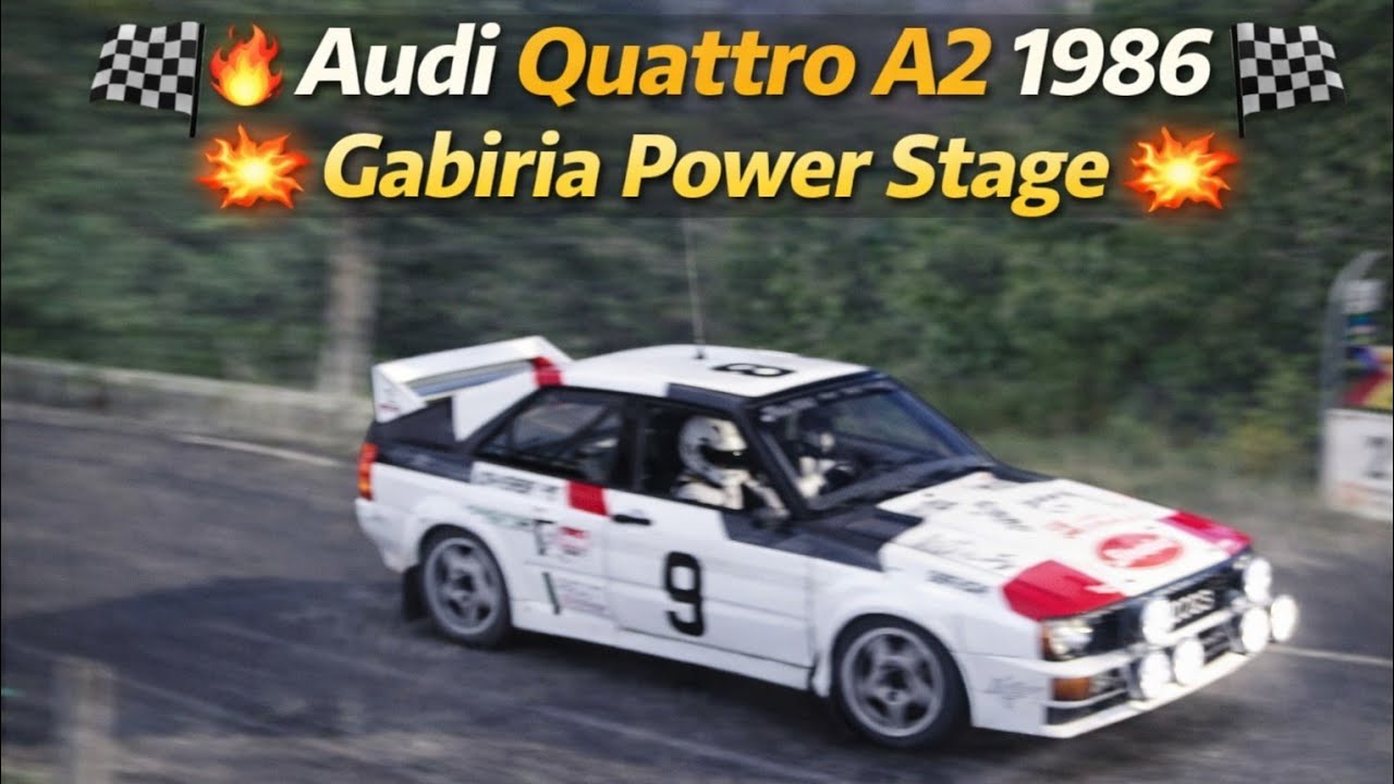 🏁🔥Audi Quattro A2 1986 | Gabiria Power Stage 🏁🔥