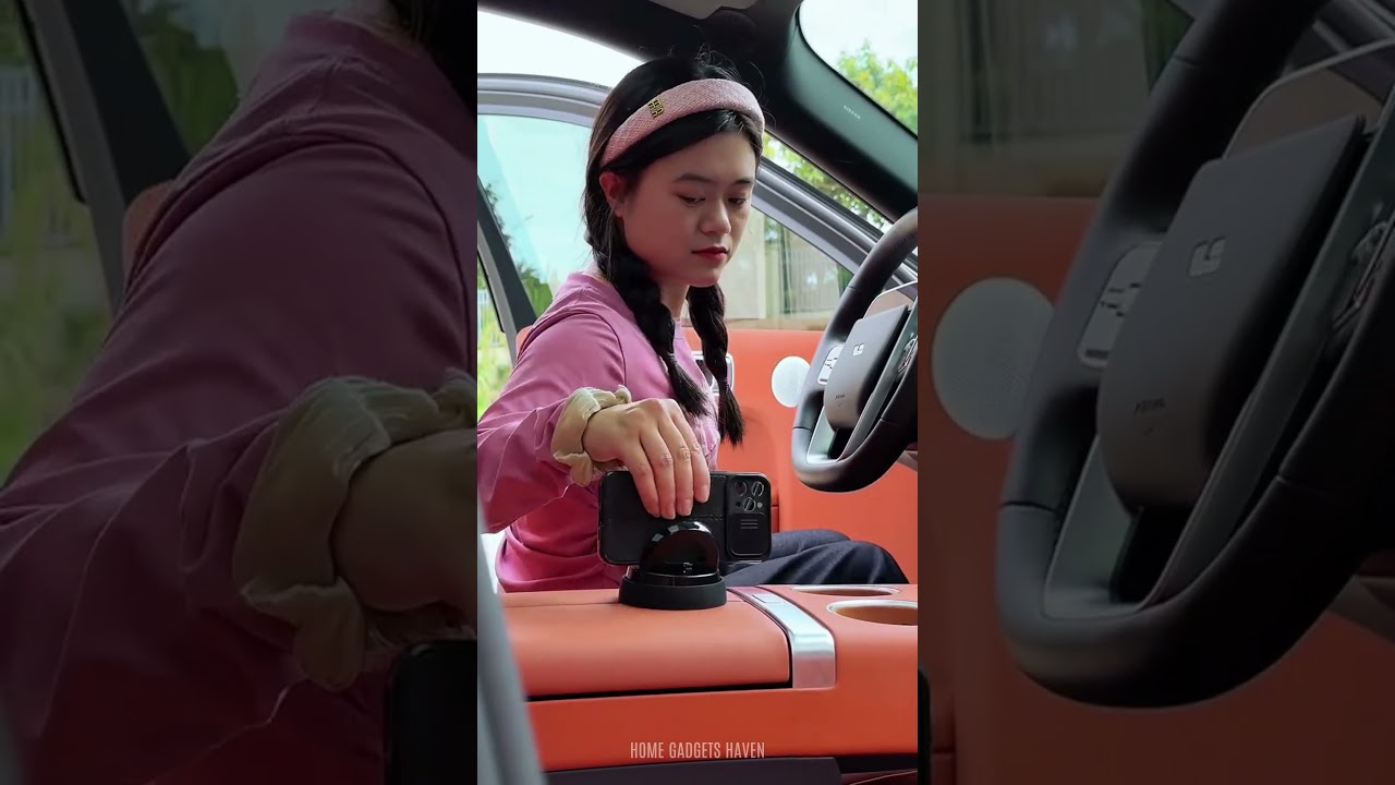 Car Phone Holder Suction Cup Type 360 rotatable Dashboard Cell Phone Holder #homegadgetshaven