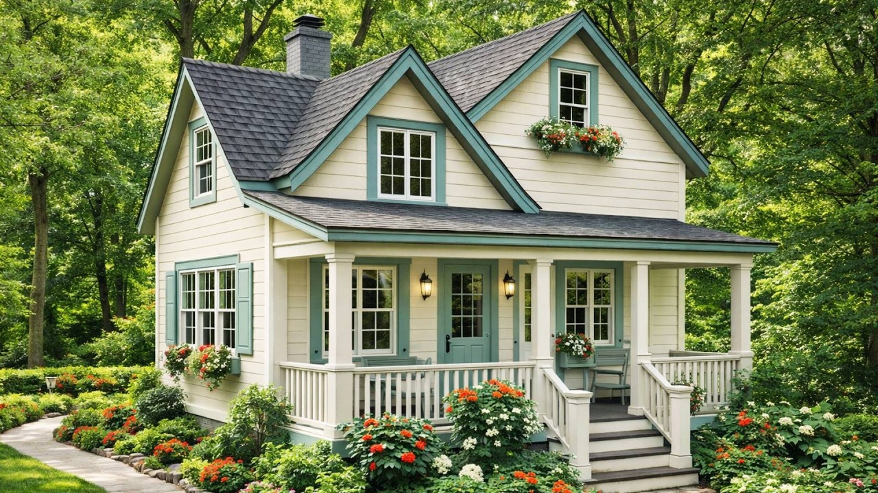 This Compact Cottage Design Feels Cozy in Every Season