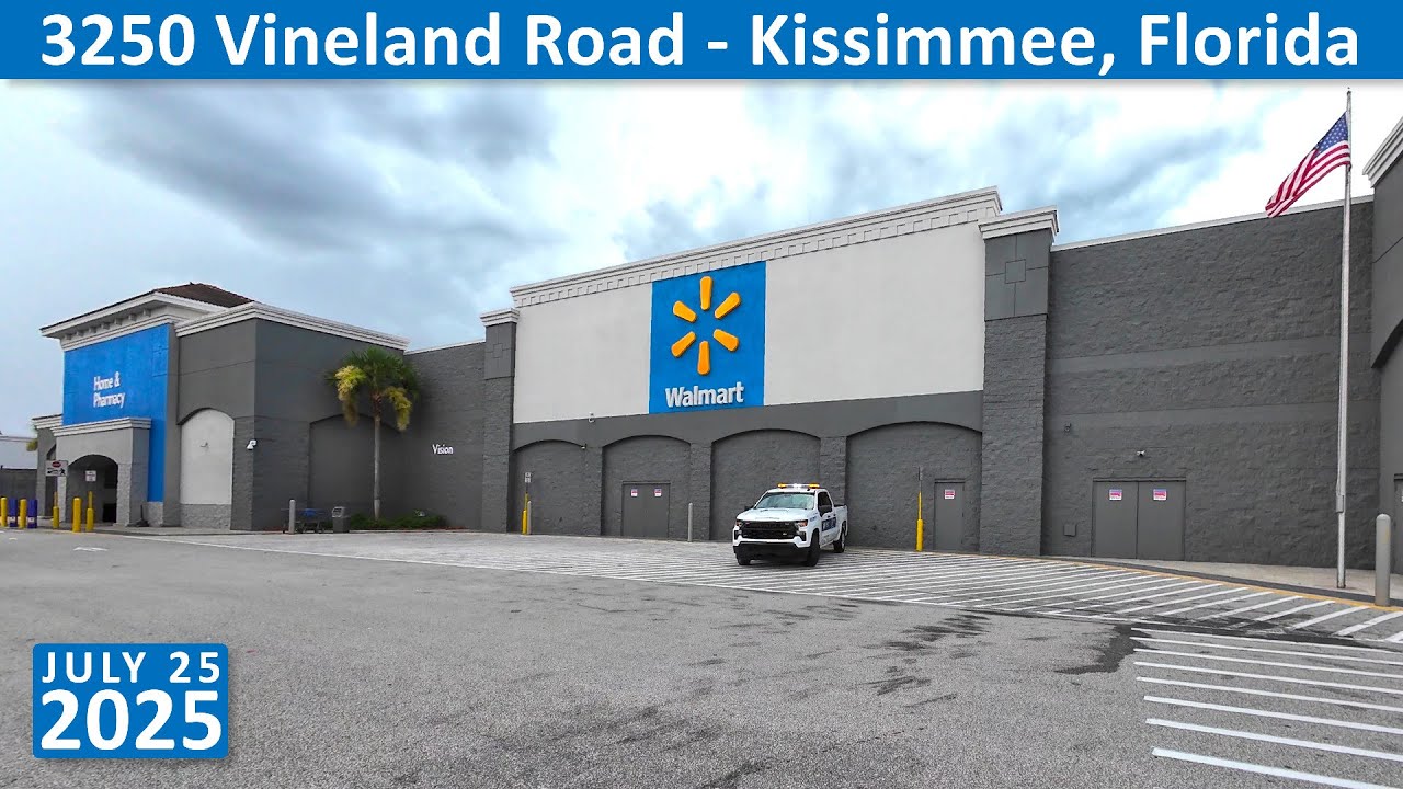 Walmart Supercenter at 3250 Vineland Rd in Kissimmee Florida - Shopping Store 5420