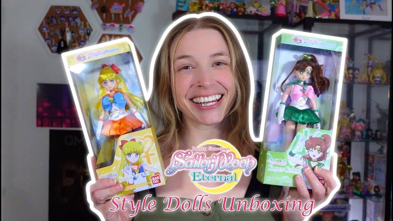 Sailor Moon Eternal Style Dolls Unboxing || Inner Senshi