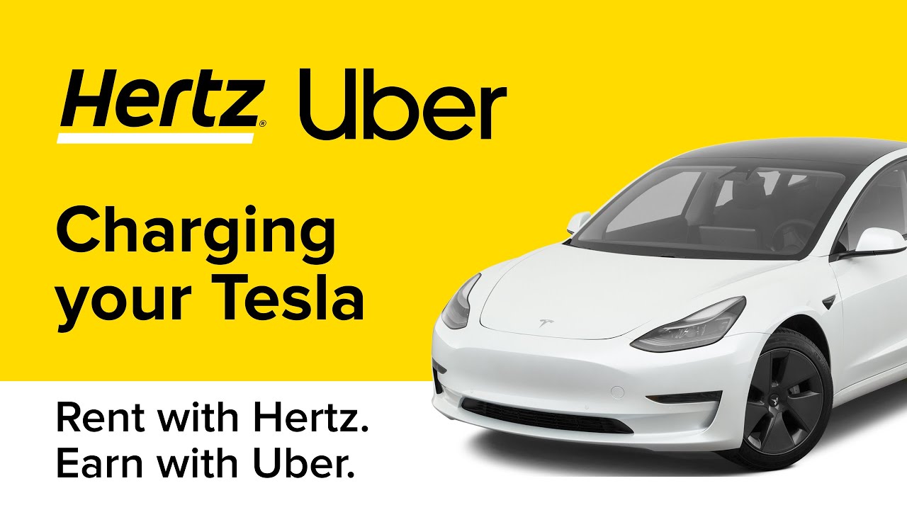Hertz x Uber | Charging your Tesla rental