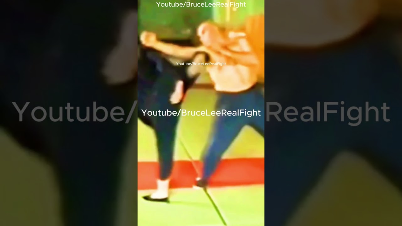 Never Before Seen Bruce Lee Real Speed Fighting Footage 1964 #brucelee