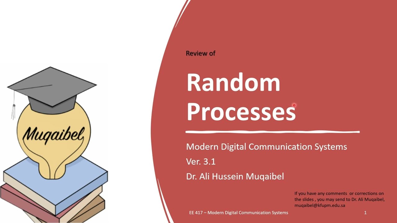 Review of Random Processes