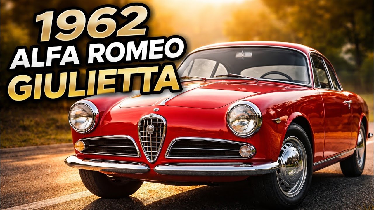 ASMR Car Restoration | 1962 Alfa Romeo Giulietta Full Rust Rebuild 