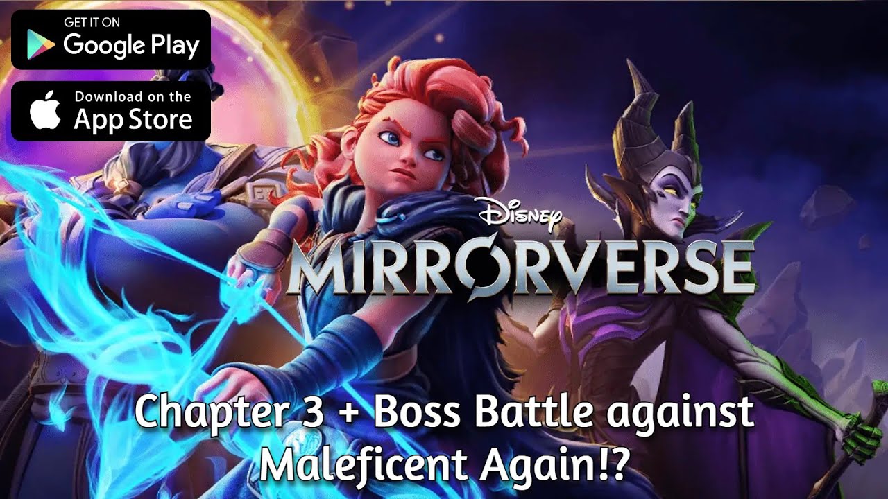 Disney Mirrorverse Chapter 3 - Maleficent Boss Battle ios/android