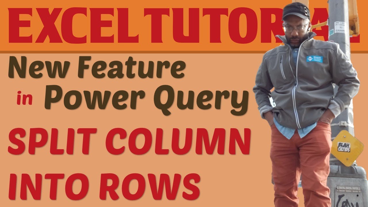 Power Query: Split Column by Delimiter and Split into Rows
