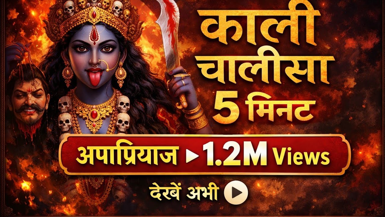 काली चालीसा| Kali Chalisa Full 5 Minutesl Bhakti  2026जय माँ काली ❤️संकट दूर करने वाली काली चालीसा