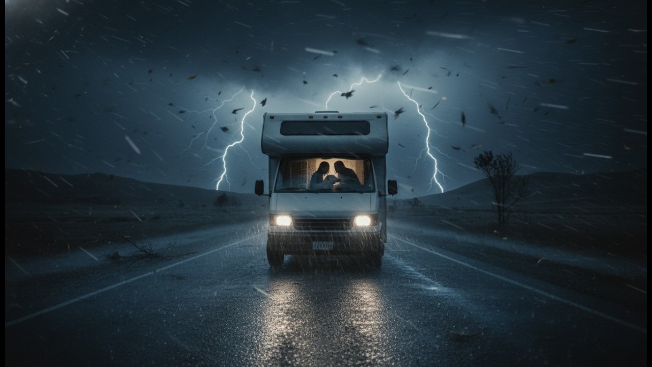 TRAPPED IN 80MPH HURRICANE WINDS: Van Almost Tipped Over With My Dog Inside (SCARIEST NIGHT)