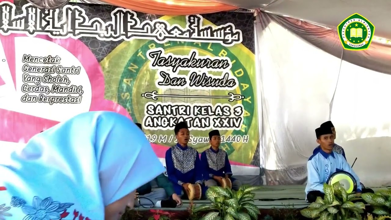 HIDZIL KAROMI    MARAWIS PUTRA   Tasyakuran Santri Ponpes Albidayah 2019   Pesantren Terpadu Albiday