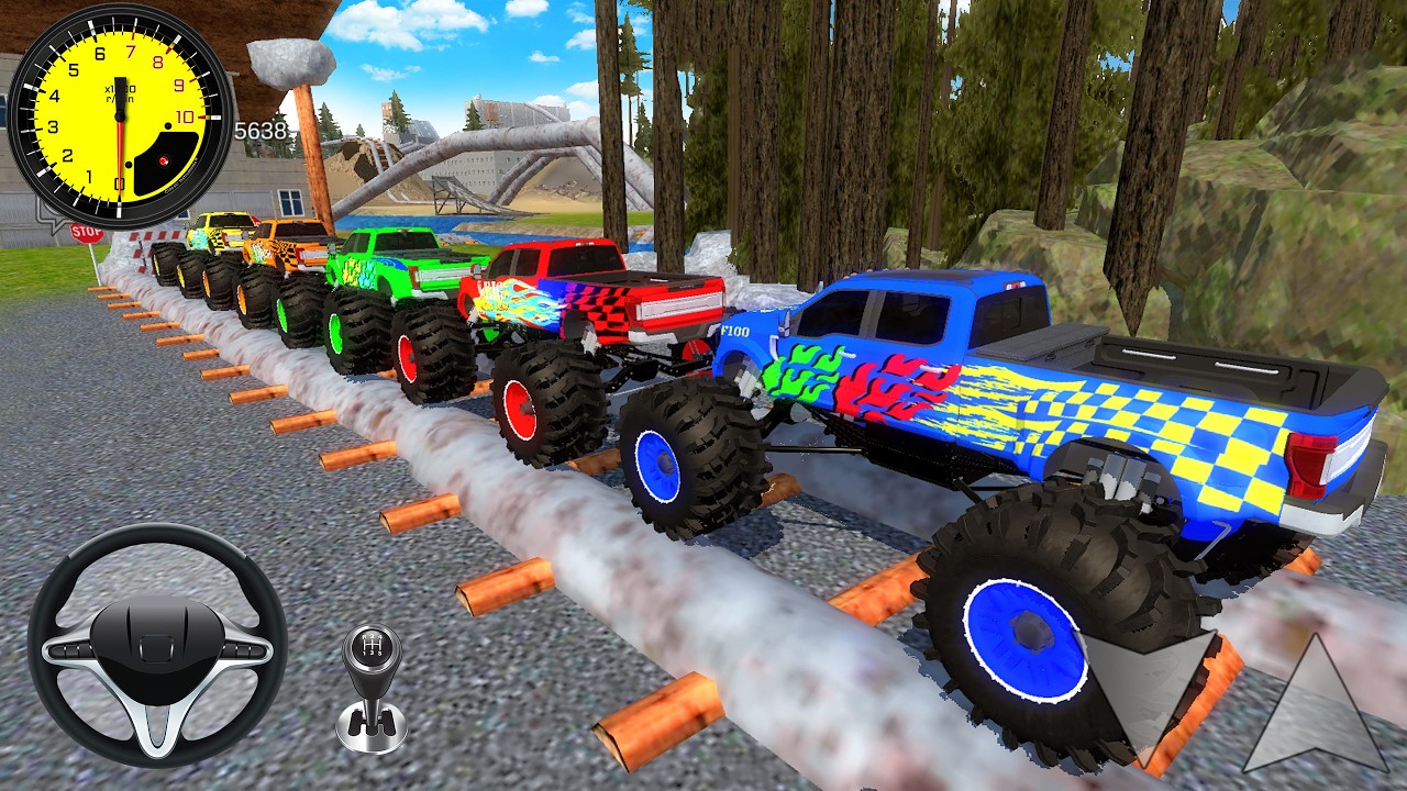 Mega Ramp Stunt Cars Simulator 3D #2 - Monster Truck Impossible Racing - Android IOS | GamePlay 2026