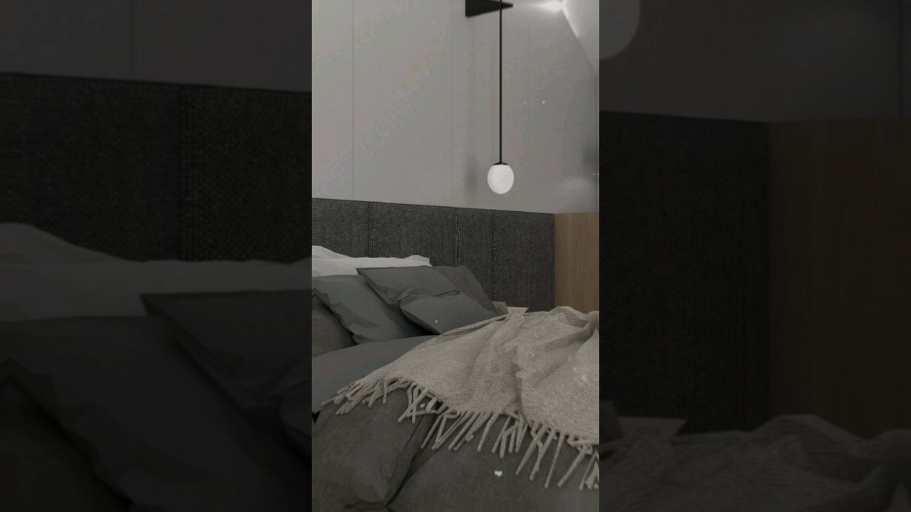 🏡 Sypialnia, oaza spokoju z minimalistycznym designem 