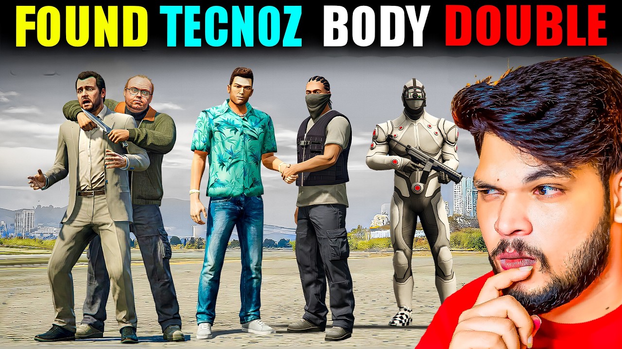 FOUND TECHNO GAMERZ BODY DOUBLE IN TOMMY VERCETTI&rsquo;S SECRET BASE🔥 | KIDNAPPED BY TOMMY VERCETTI GTA 5
