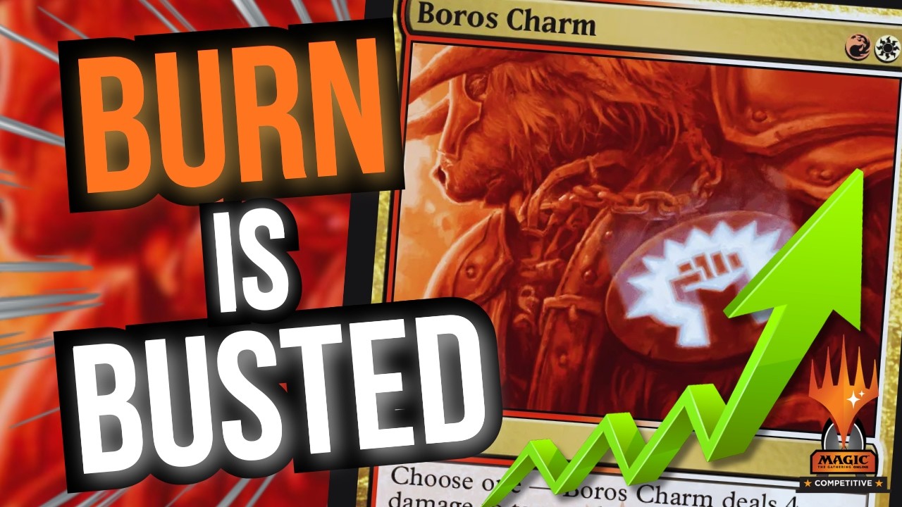 BOROS BURN IS BUSTED | 5-0 League 🏆 | Modern MTGO Gameplay & Sideboard Guide | MTG Modern