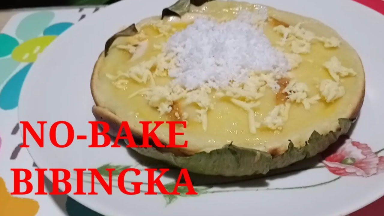 BIBINGKA SA KAWALI/ HOW TO COOK BIBINGKA IN FRYING PAN #noovenbibingka