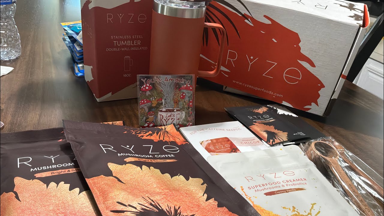Распаковка кофе с грибами RZYE