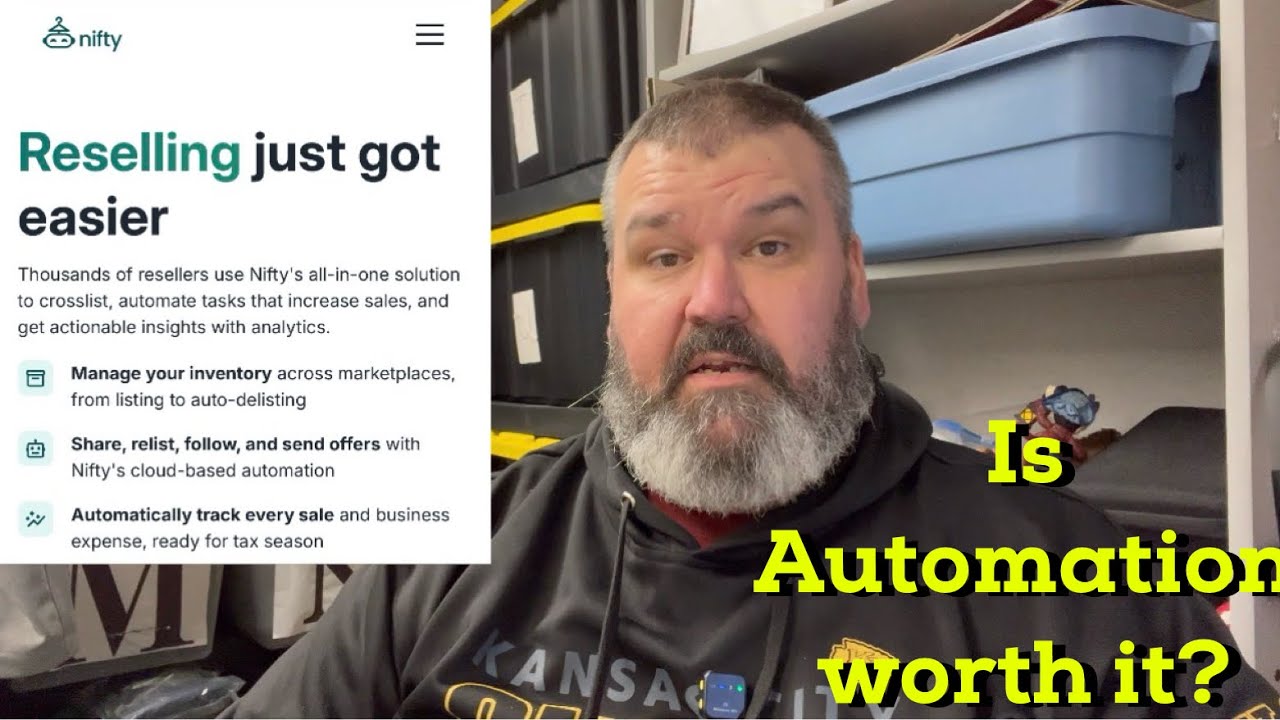 Starting automation with Nifty.ai cross-listing to boost sales! #ebayreseller #ebay #reseller 
