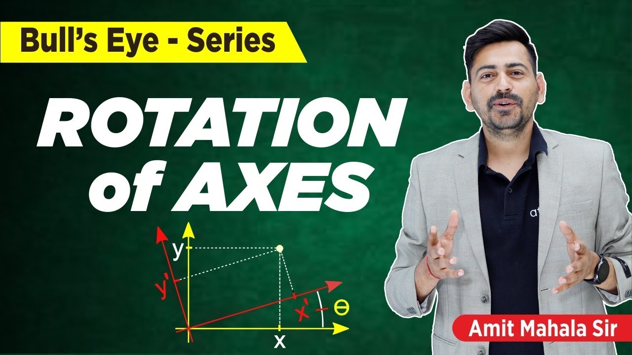 Rotation of Axes | Straight Lines Class 11 | IIT JEE MATHS | ATP STAR KOTA