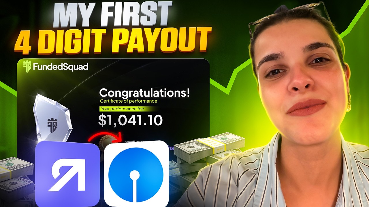 My First $1000+ Payout From Funded Squad | Rise to Bank Account Withdrawal ( Step-by-Step)