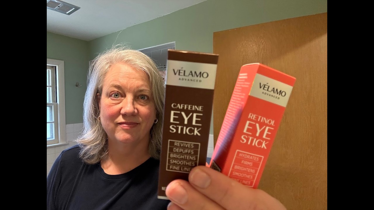Caffeine & Retinol Eye Stick Duo: Energizing & Renewing AM/PM Under Eye Balms - Honest Review