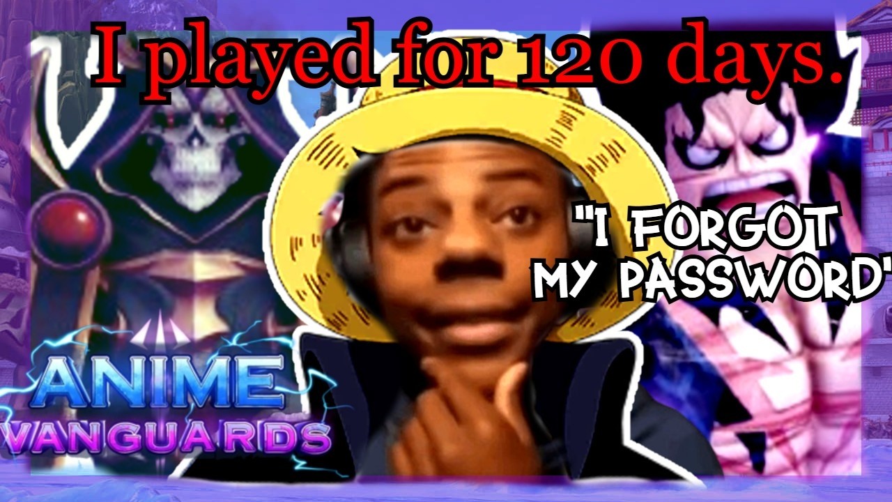 RETURNING Anime Game HATER Plays Anime Vanguards for 120 Days! (Updates 9.5 - 10.0) (im late)