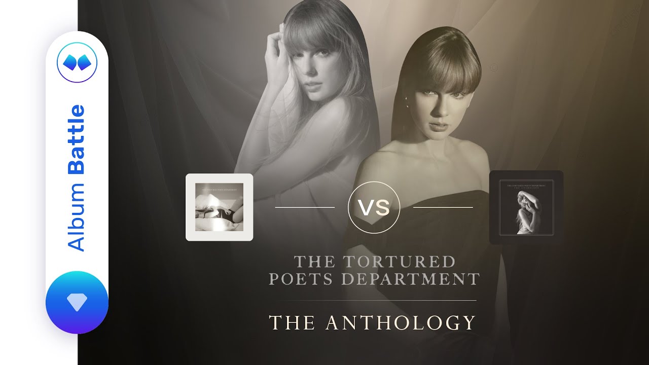 THE TORTURED POETS DEPARTMENT vs THE ANTHOLOGY | Taylor Swift | Album Battle | Musicart