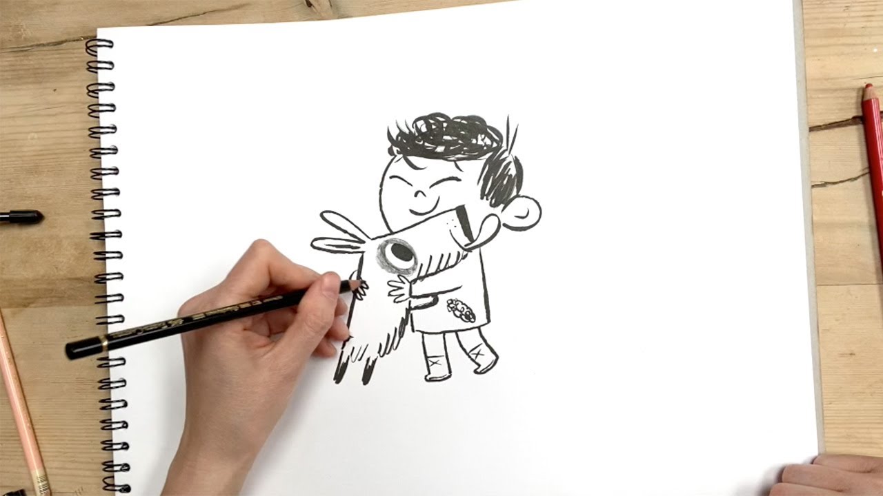 Charlie Chooses drawalong with illustrator Nicola Slater