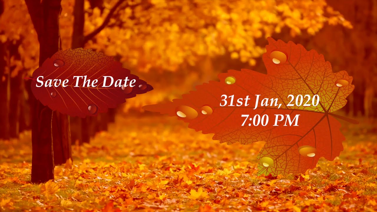 New Wedding Invitation 09| Free And Blank With Demo