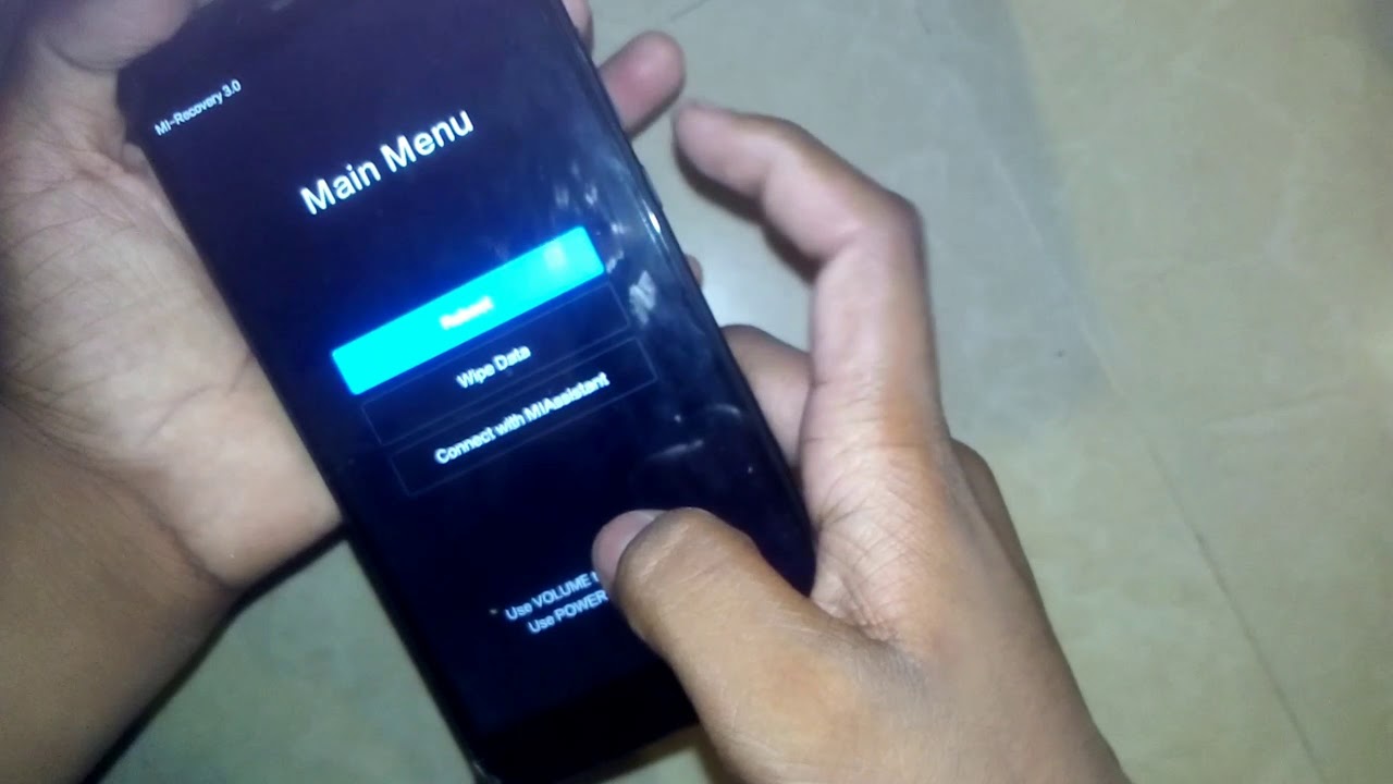 Mi max 2 hard reset