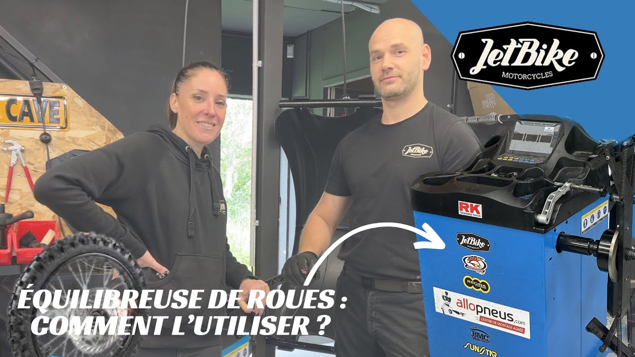 TUTO : COMMENT UTILISER UNE ÉQUILIBREUSE DE ROUE POUR MOTO ?