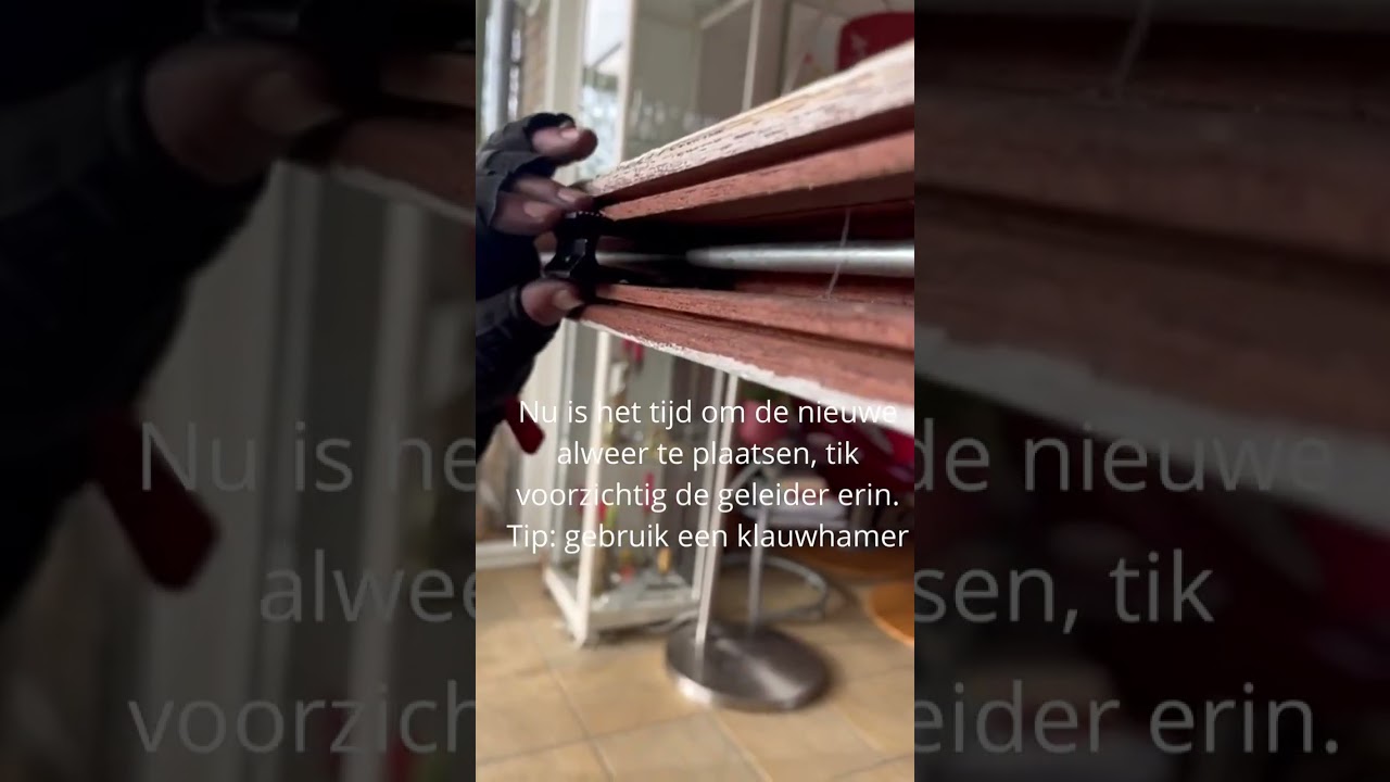 GU 937 Stanggeleiders vervangen | Voorkom zwaar lopend mechaniek