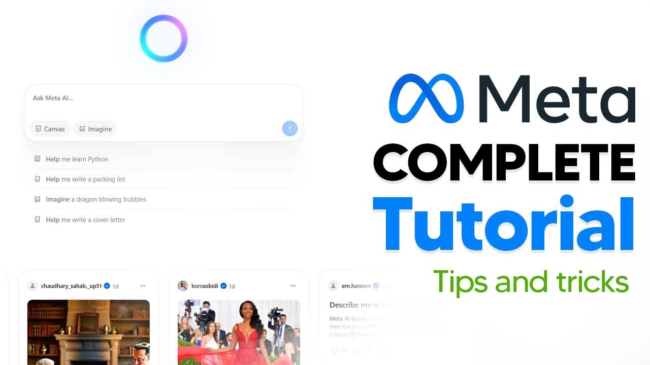 How To Use Meta.AI (Meta.AI Tutorial For Beginners 2025)