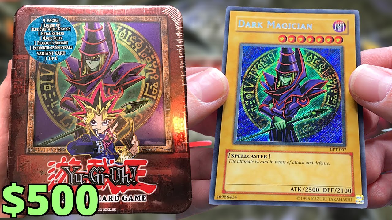 CLASSIC Yugioh 2003 Dark Magician Tin Opening!