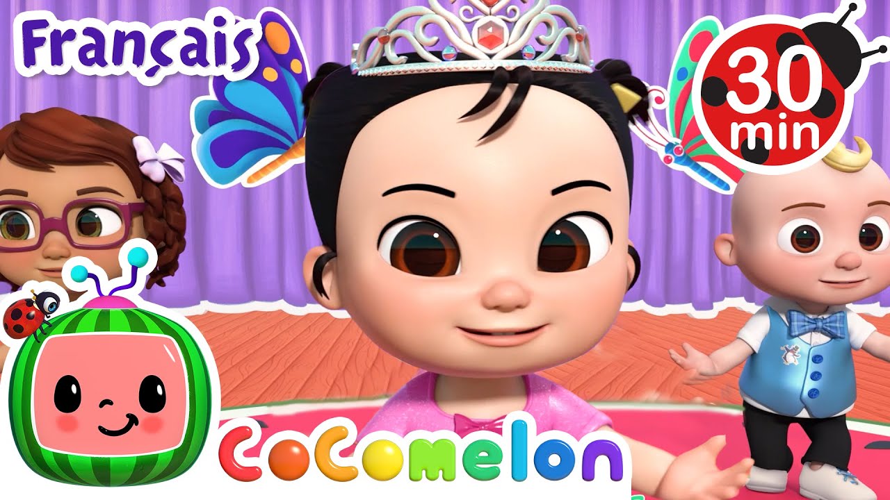 La danse de la ballerine | Chansons pour Bébés | CoComelon - Danse et Joue