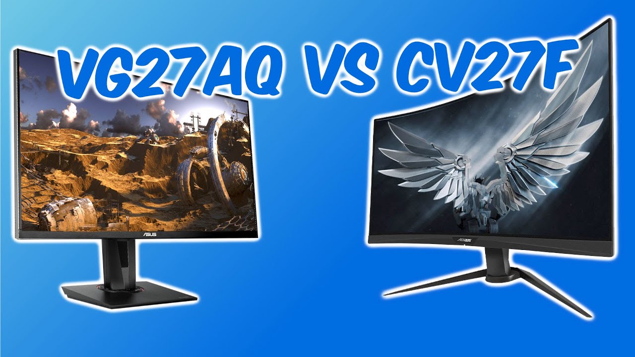 Best Gaming Monitor AORUS CV27F Vs TUF Gaming VG27AQ