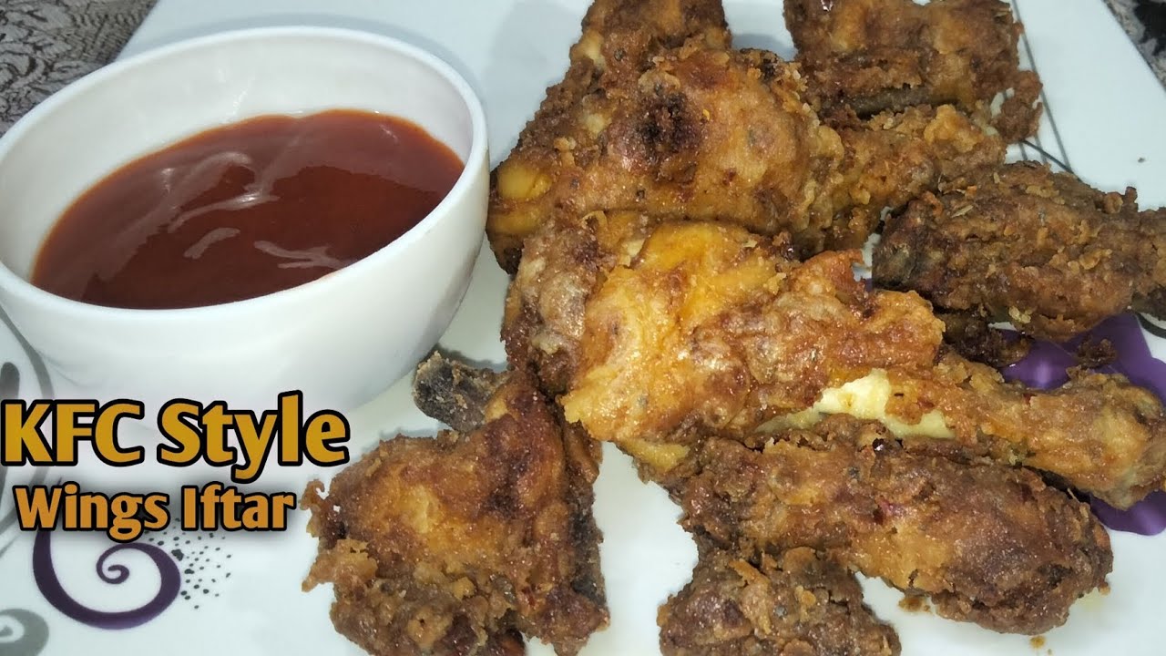 “Iftar Special Crispy Chicken Wings | Easy KFC Style Recipe 🍗”