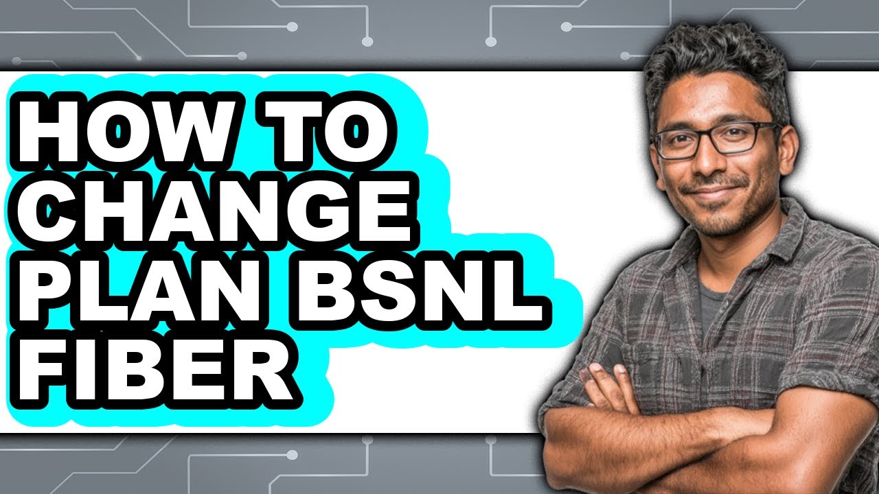 How to Change Plan Bsnl Fiber (only Way)