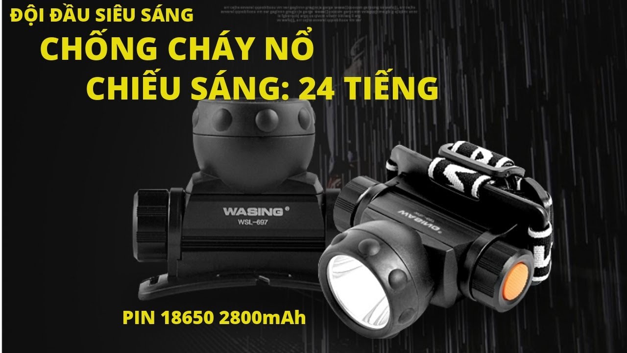 Thời Gian Chiếu S&aacute;ng L&ecirc;n Đến 24h - Si&ecirc;u S&aacute;ng Chống Ch&aacute;y Nổ Wasing WSL-697